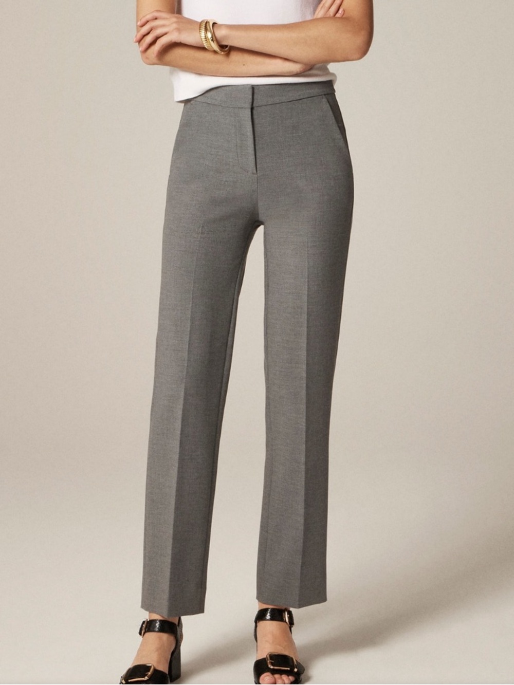 🦡 J. Crew Kate Straight-Leg Pant in Four-Season Stretch